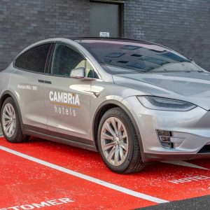 Cambria Hotel Arundel Mills-BWI Airport Integrates Use of Tesla Vehicles to Transport Guests to Nearby Amenities and Appointments