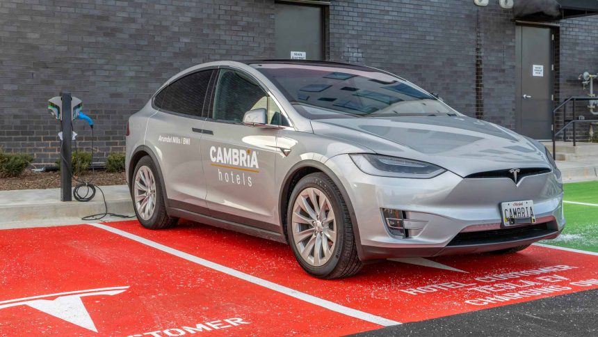 Cambria Hotel Arundel Mills-BWI Airport Integrates Use of Tesla Vehicles to Transport Guests to Nearby Amenities and Appointments